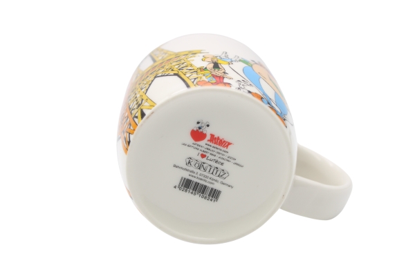 Asterix und Obelix/Asterix Tassen/Becher Je táime Paris Ich liebe Lutetia von Unten